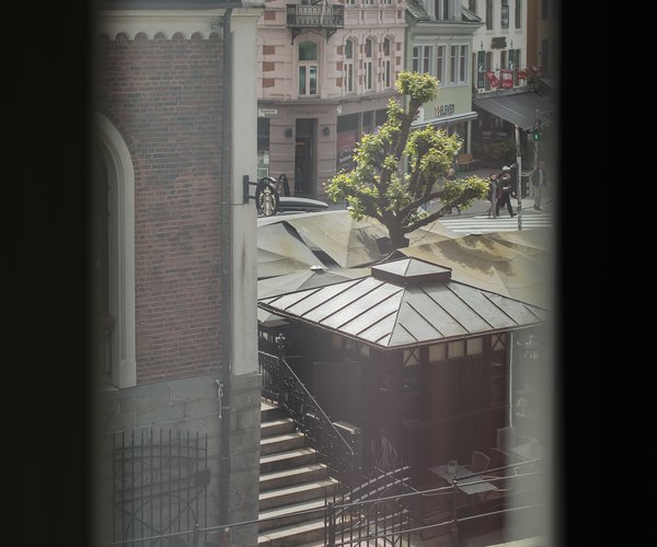 View from the junior suite window